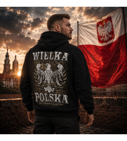 Bluza z kapturem  WIELKA POLSKA